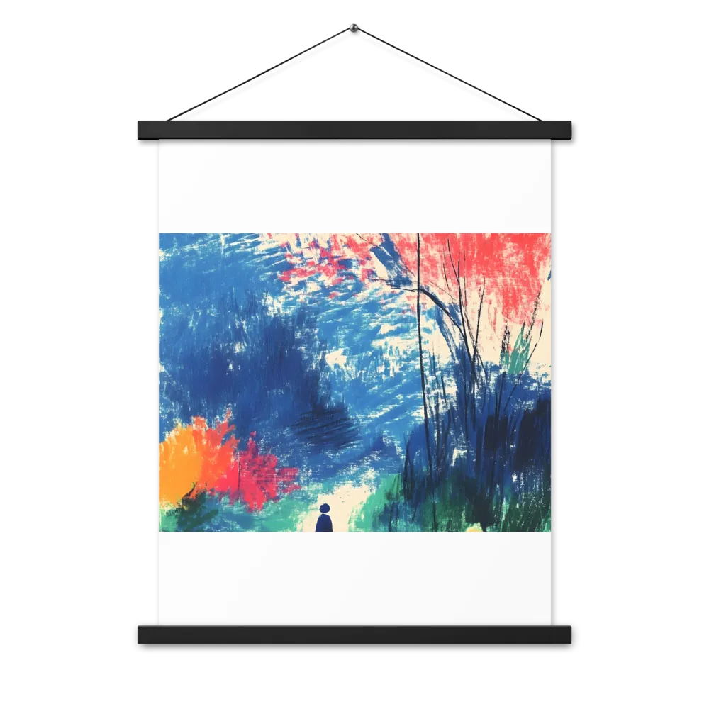 Whispers of Tranquility | Poster With Black Wood Hanger | 18″×24″