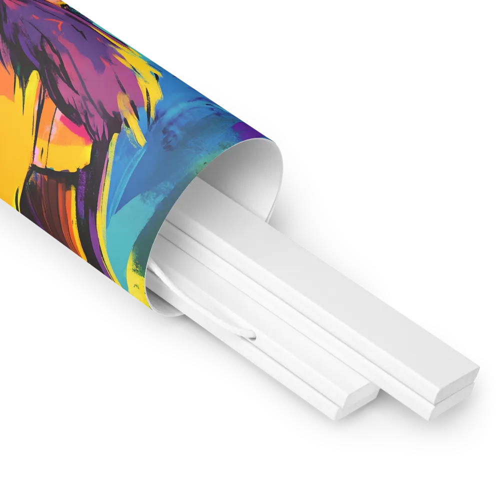 Guardian of Colors | Poster With White Wood Hanger | 12″×12″