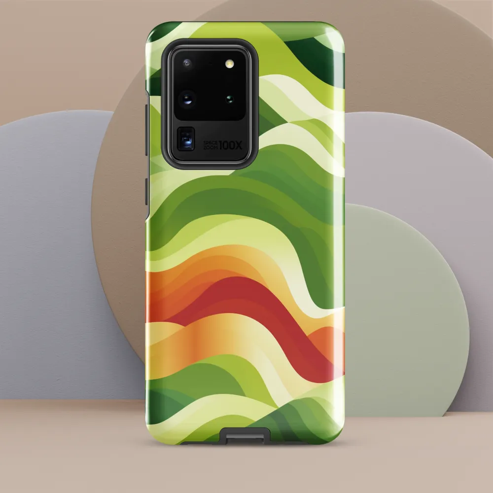 Waves of Nature | Phone Case |  S20 Ultra | Tough Case | Glossy
