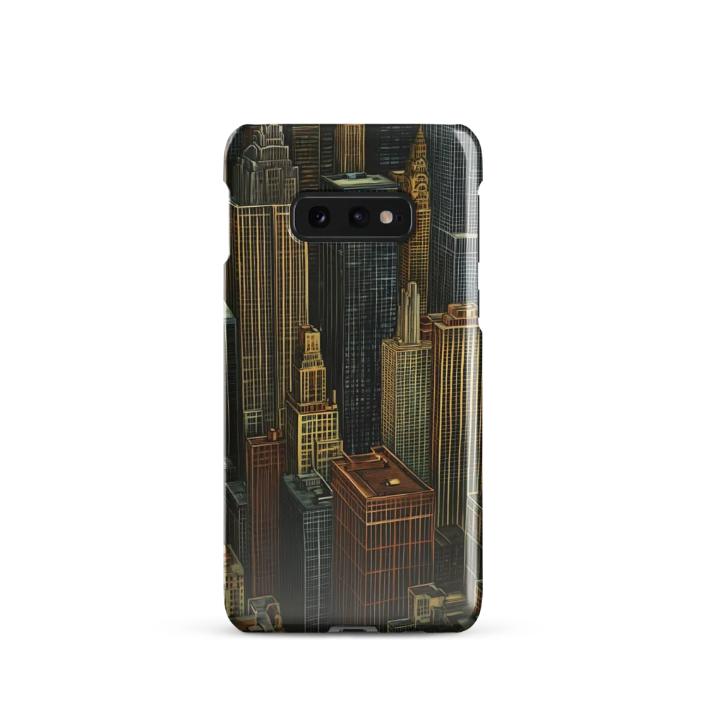 Urban Elegance: A Golden Cityscape