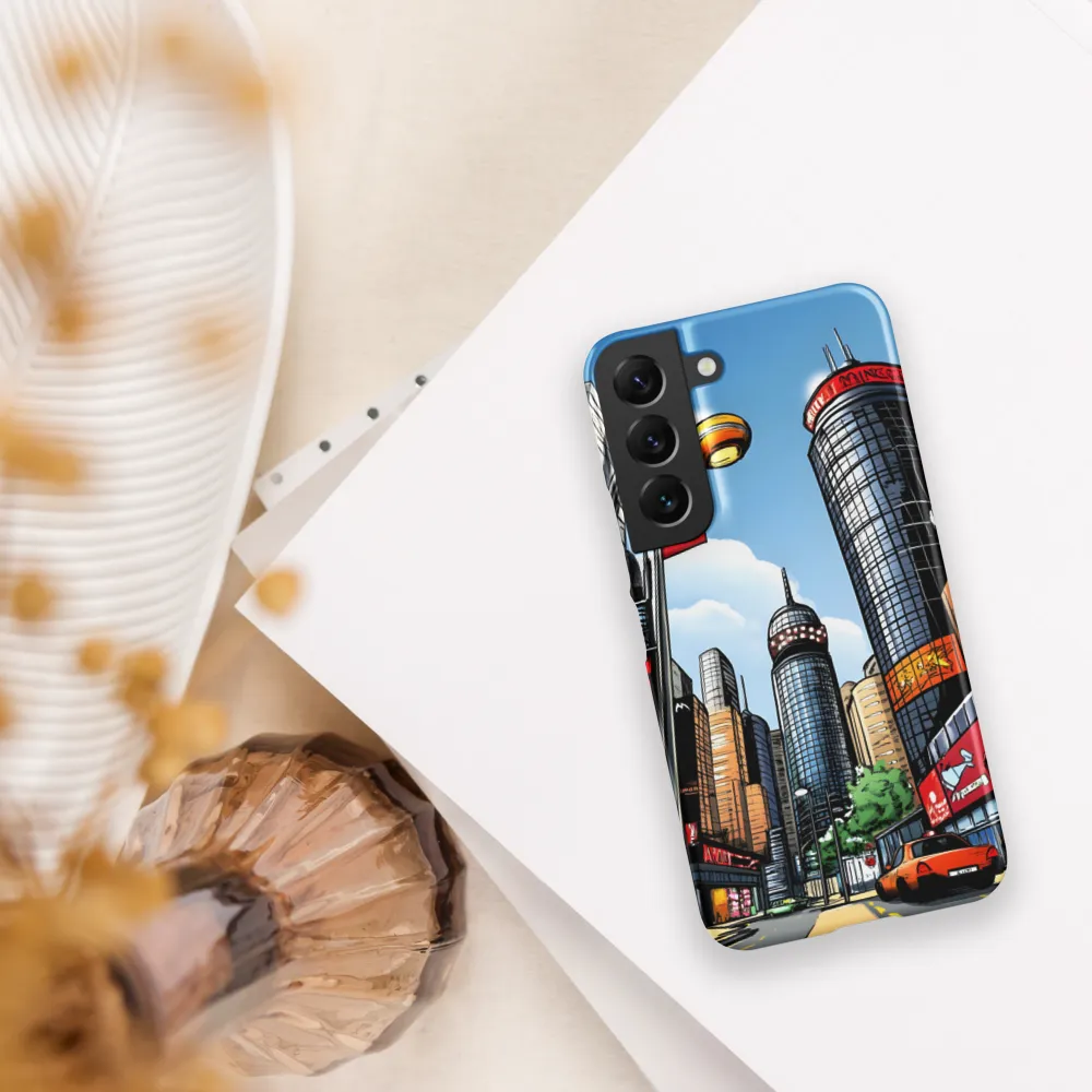 Urban Pulse: A Comic Cityscape