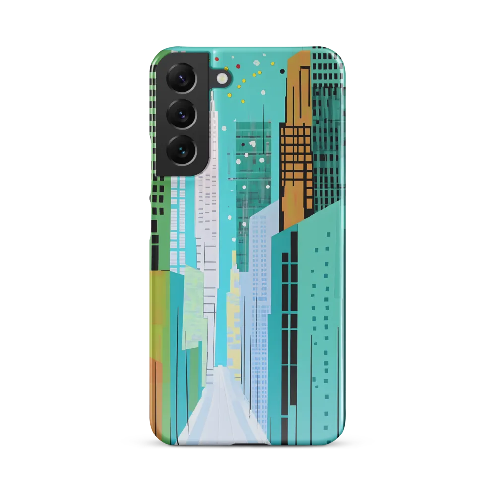 Urban Symphony in Turquoise