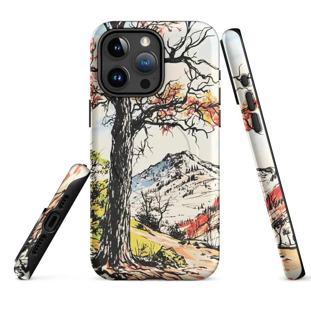 Autumn Majesty: The Guardian Tree | Phone Case |  15 Pro Max | MagSafe® Tough Case | Matte
