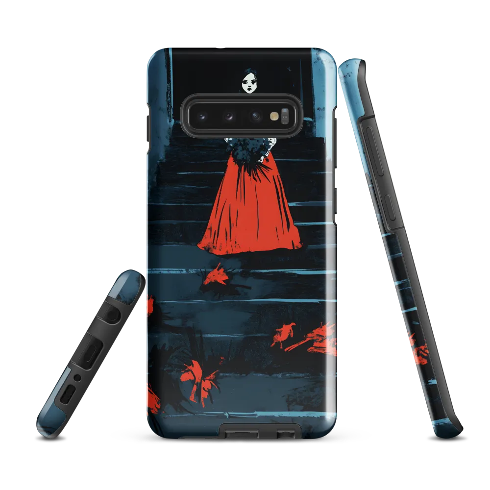 Silent Steps | Phone Case |  S10 Plus | Tough Case | Glossy