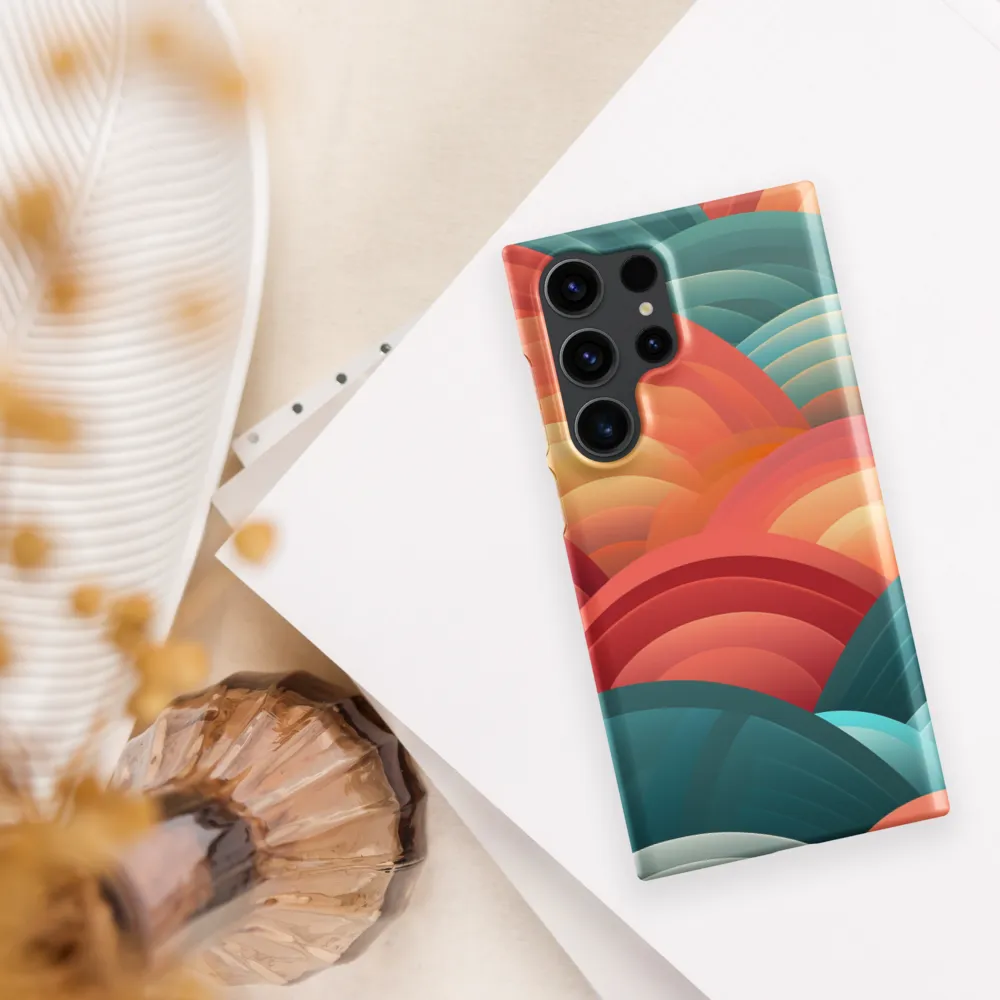 Rhythms of the Waves | Phone Case |  S23 Ultra | Snap Case | Matte