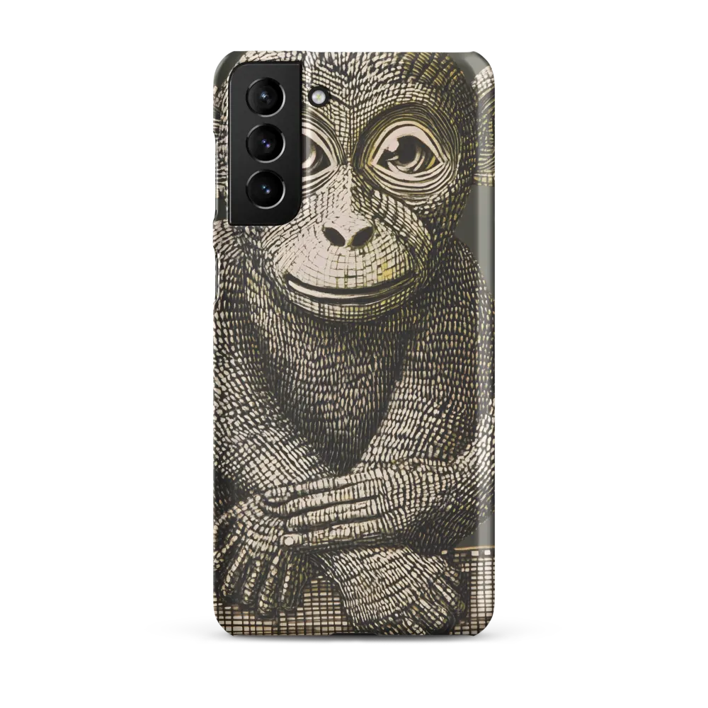 Intricate Primate Portrait