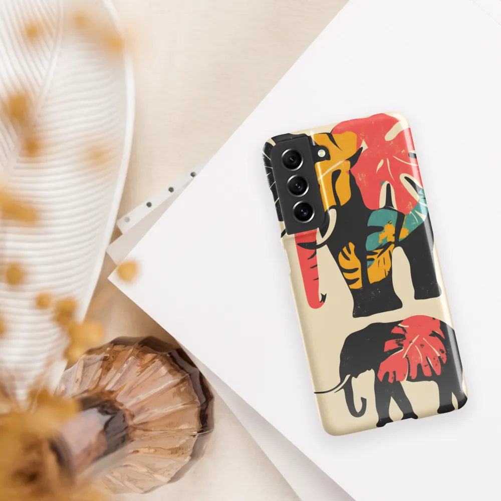 Tropical Elegance: The Elephant's Dance