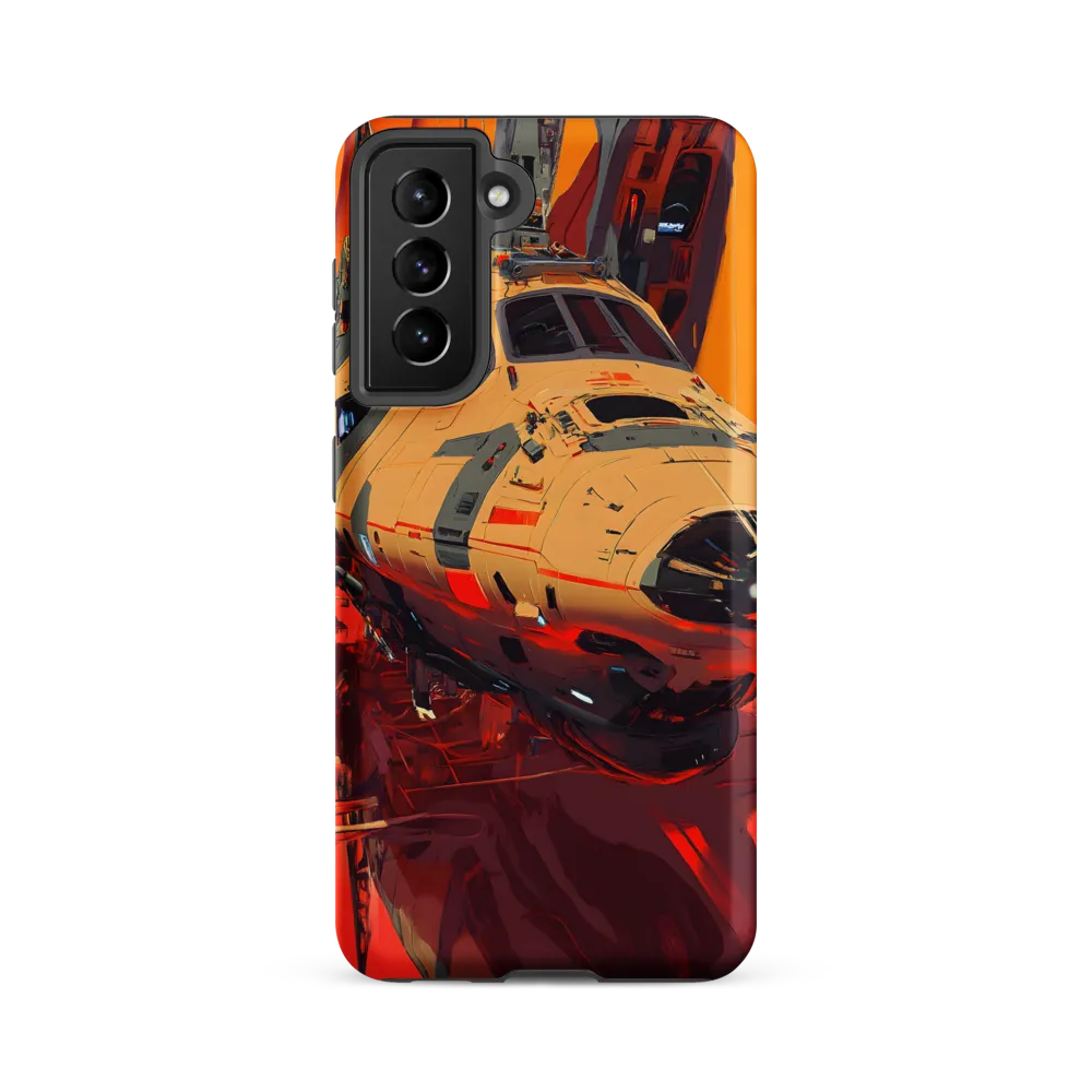 Futuristic Vessel: A Glimpse into Tomorrow | Phone Case |  S21 FE | Tough Case | Matte
