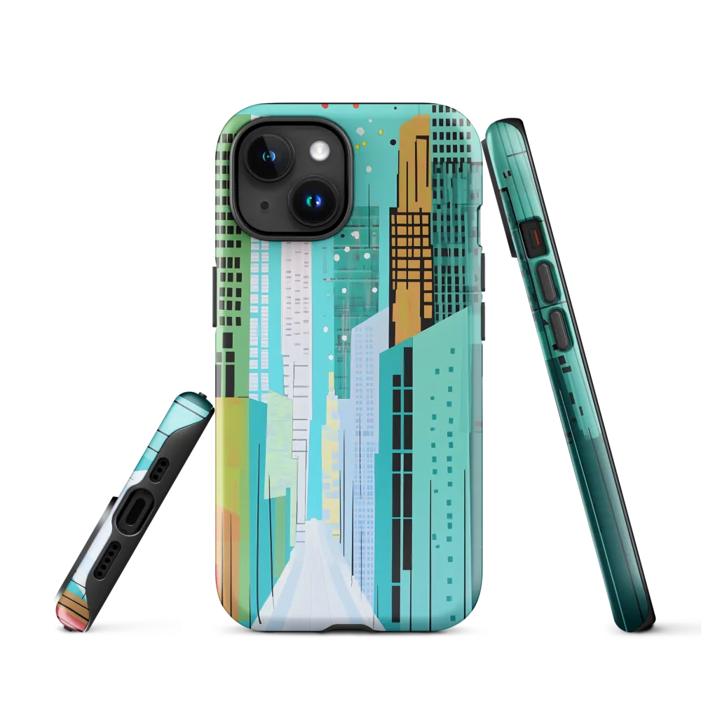 Urban Symphony in Turquoise