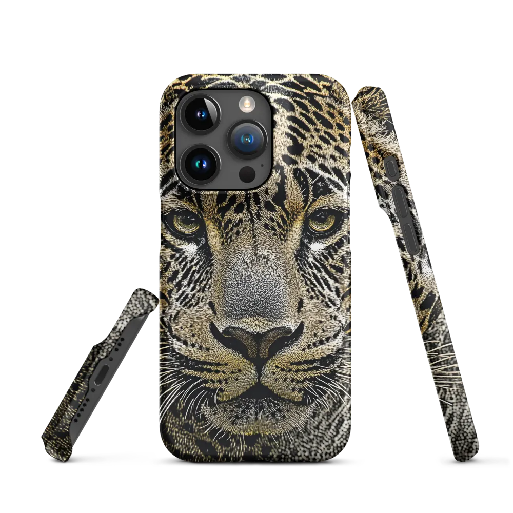 The Majestic Gaze: Portrait of a Leopard