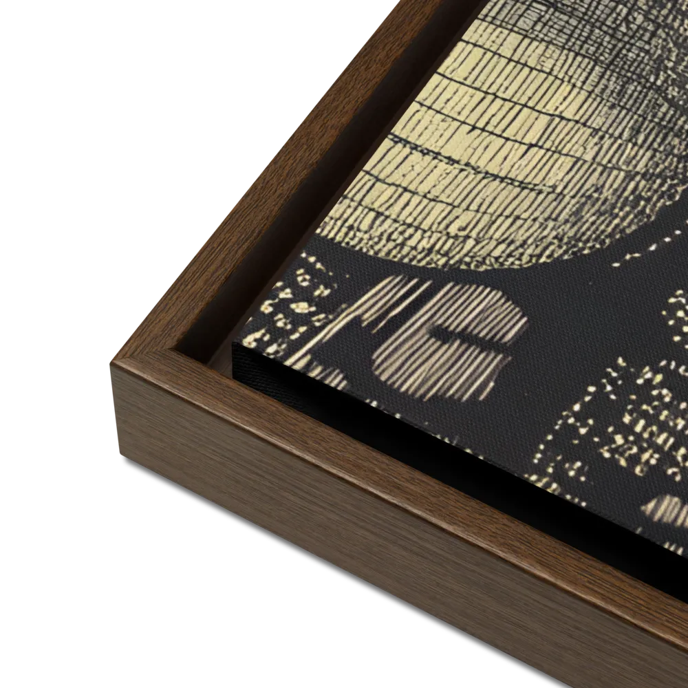 Voyage to the Unknown | Canvas with Brown Frame | 24″×36″