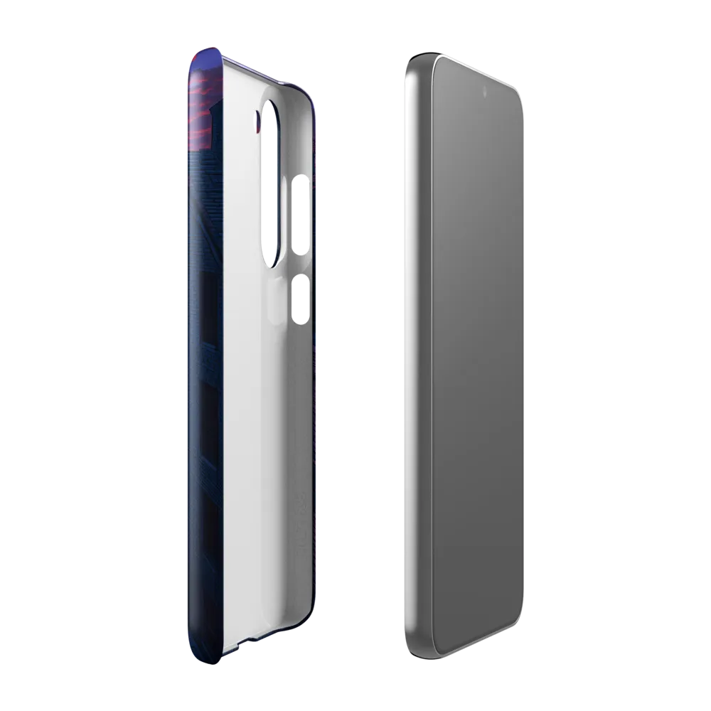 City of Secrets at Dusk | Phone Case |  S23 Plus | Snap Case | Glossy