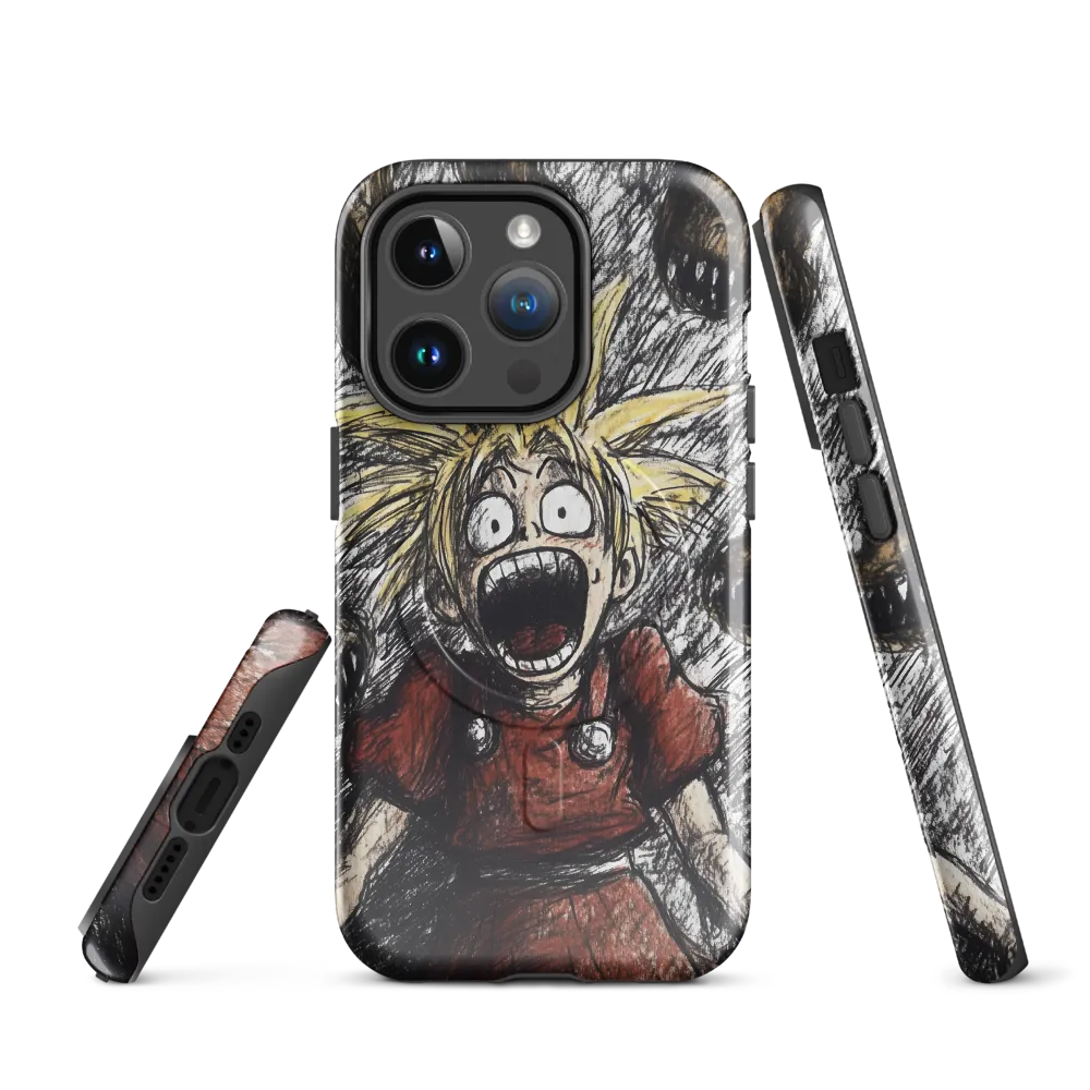 Chased by Shadows | Phone Case |  14 Pro | MagSafe® Tough Case | Glossy