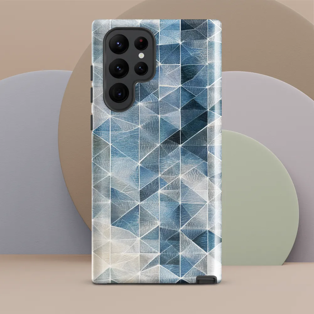 Geometric Harmony in Blue
