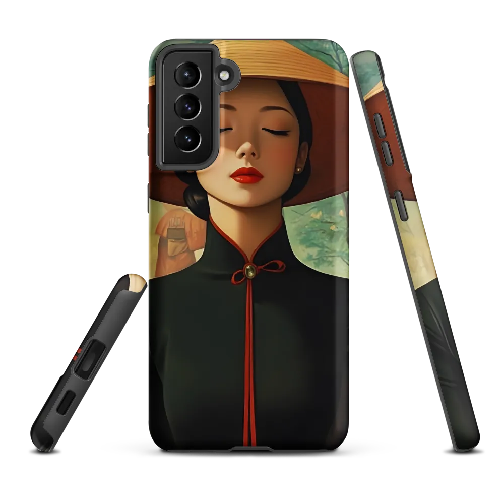 Elegance in Tranquility | Phone Case |  S21 Plus | Tough Case | Matte