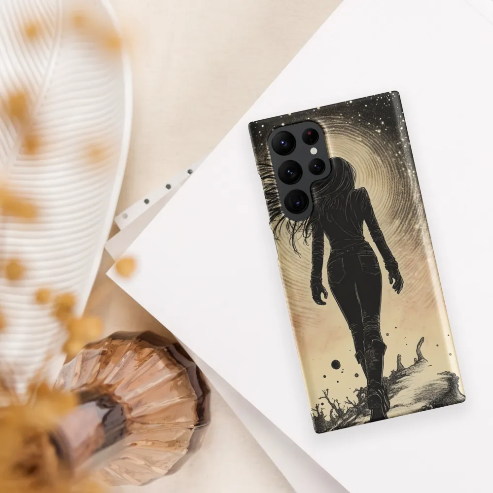 Journey Through the Cosmos | Phone Case |  S22 Ultra | Snap Case | Matte