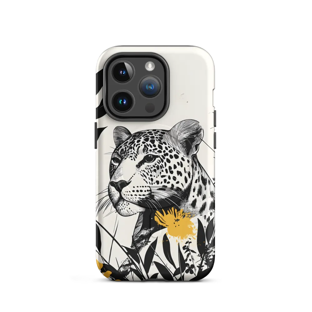 Majestic Leopard Amongst Flora