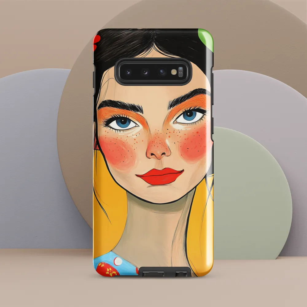 Joyful Radiance | Phone Case |  S10 Plus | Tough Case | Glossy