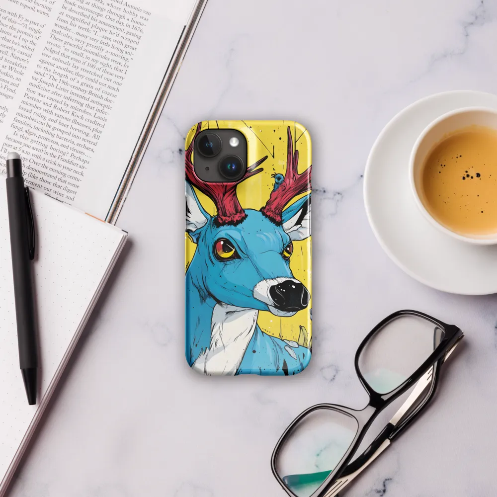 Vivid Antlers: A Modern Take on Nature
