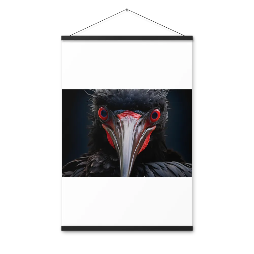 Gaze of the Abyss | Poster With Black Wood Hanger | 24″×36″