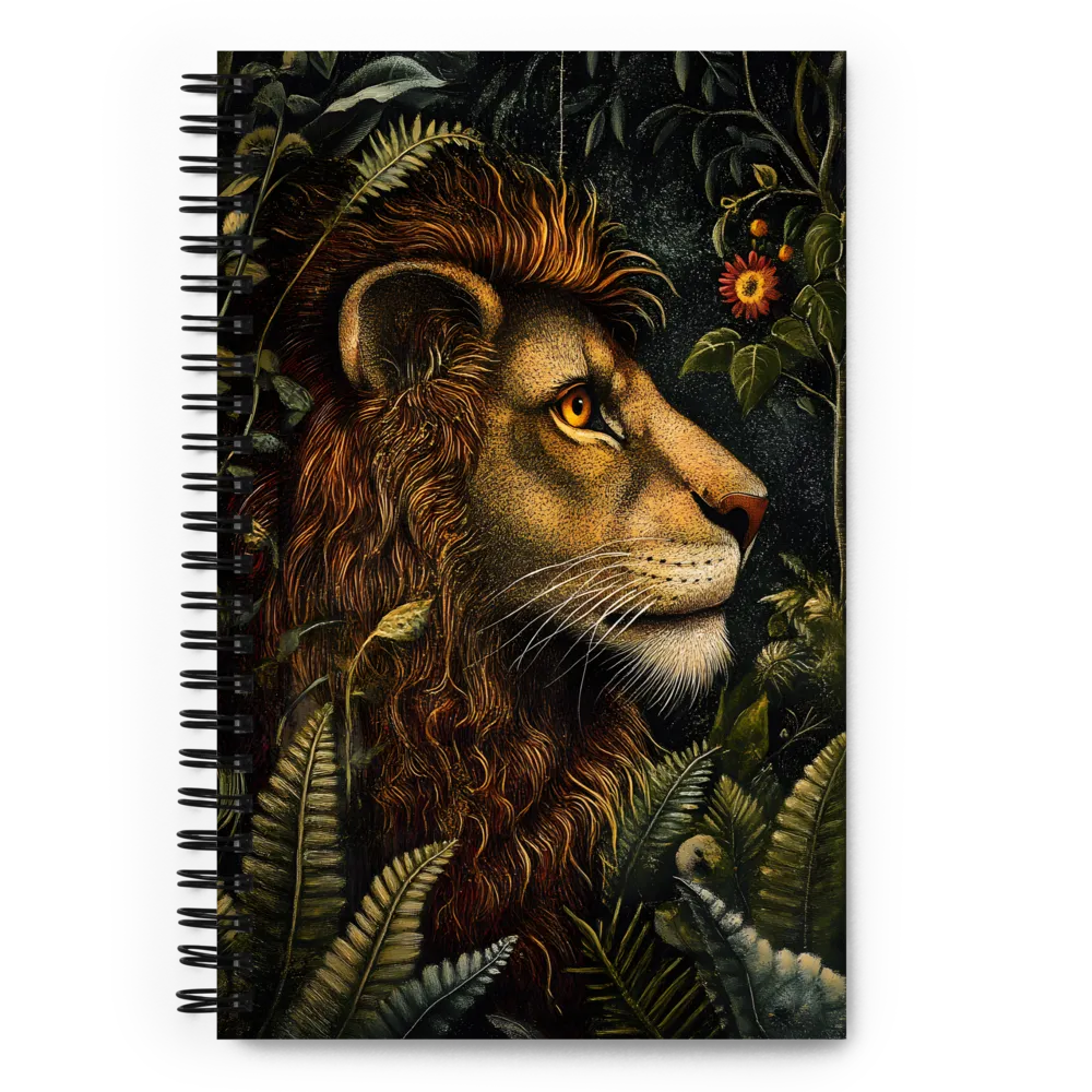 Majestic Roar of the Wild | Spiral Notebook