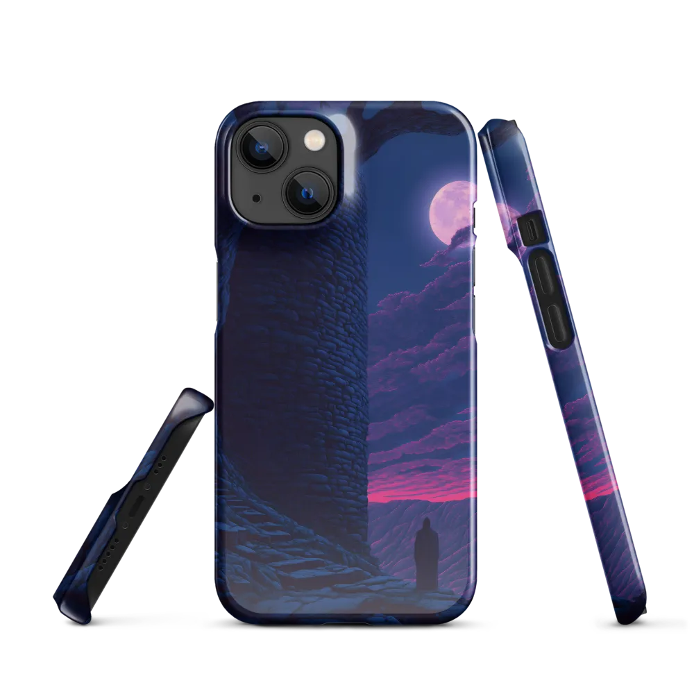 Moonlit Solitude | Phone Case |  14 | Snap Case | Glossy