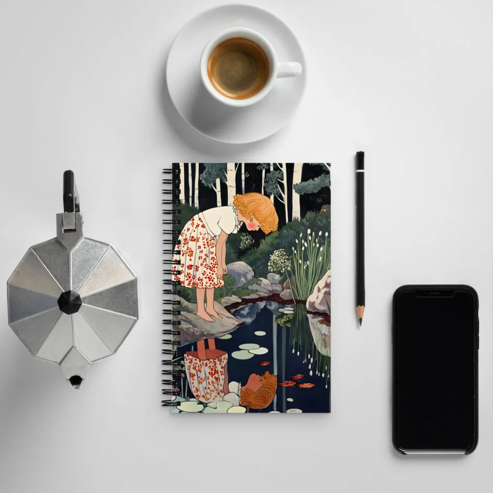 Reflections of Innocence | Spiral Notebook