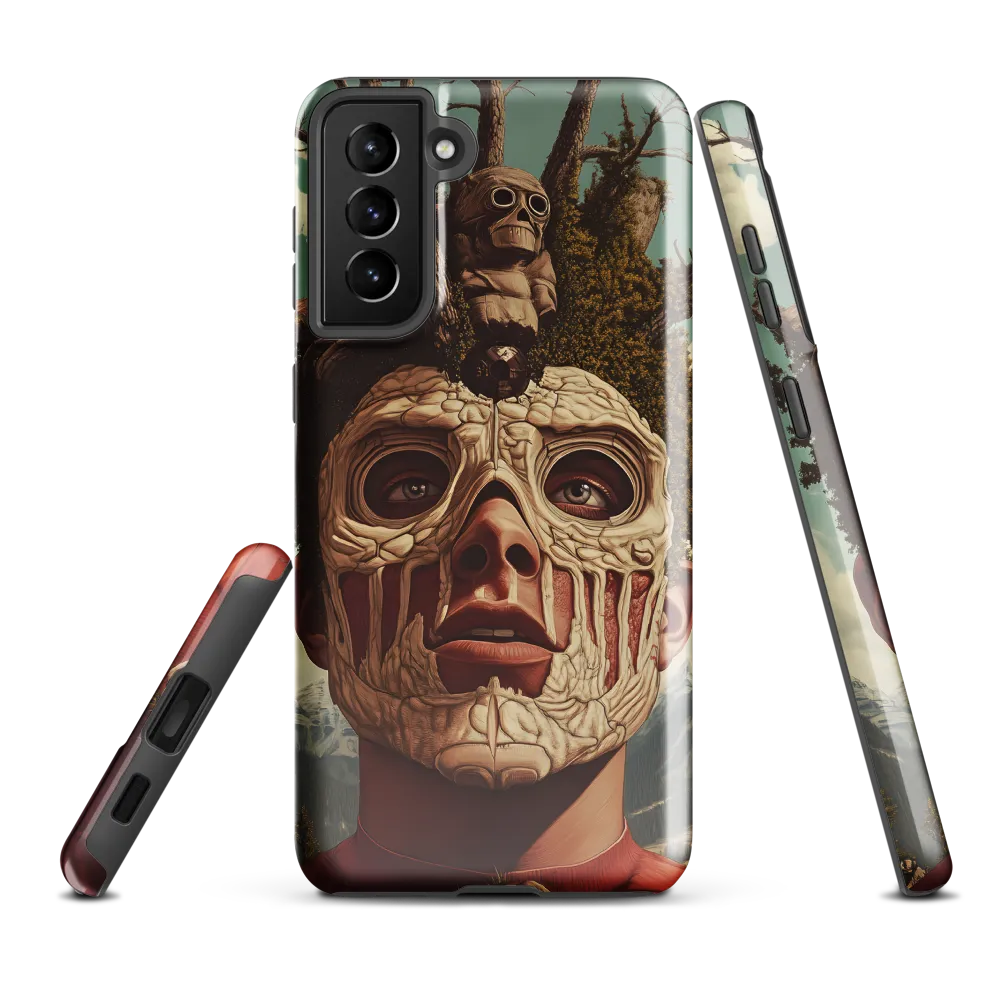 Nature's Mask: A Surreal Exploration