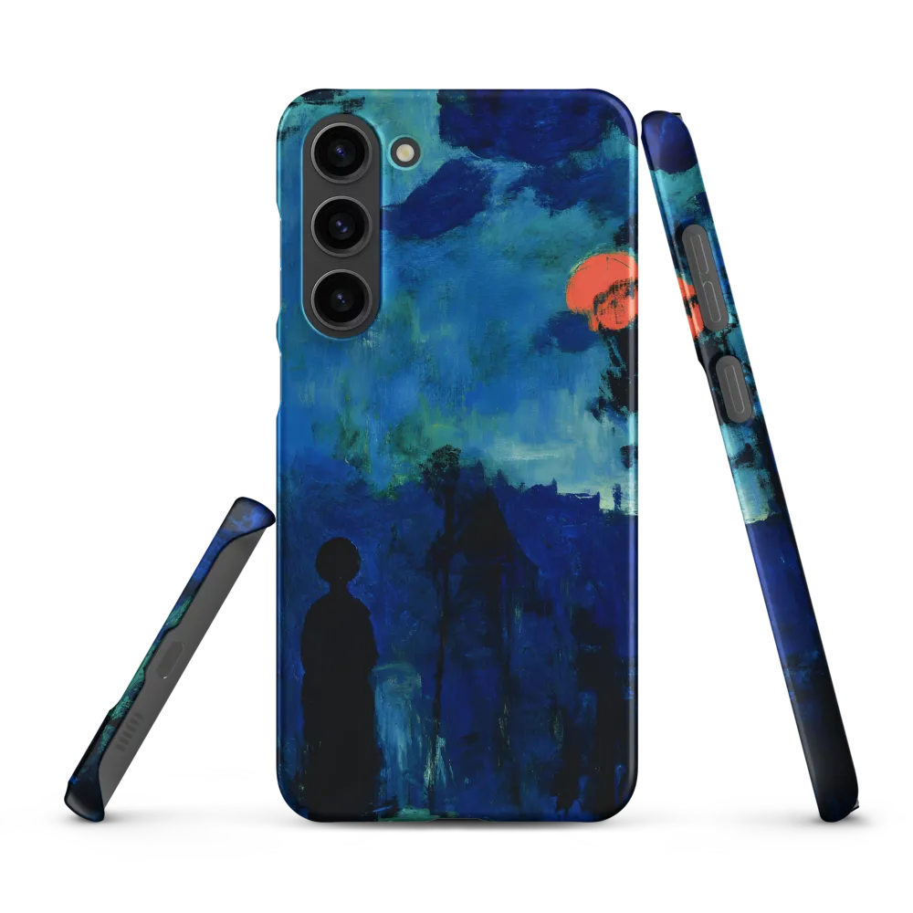 Solitude in Blue | Phone Case |  S23 Plus | Snap Case | Matte