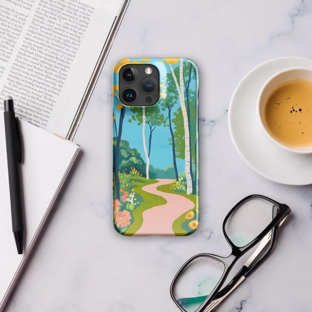 The Winding Path of Nature | Phone Case |  16 Pro Max | Snap Case | Glossy