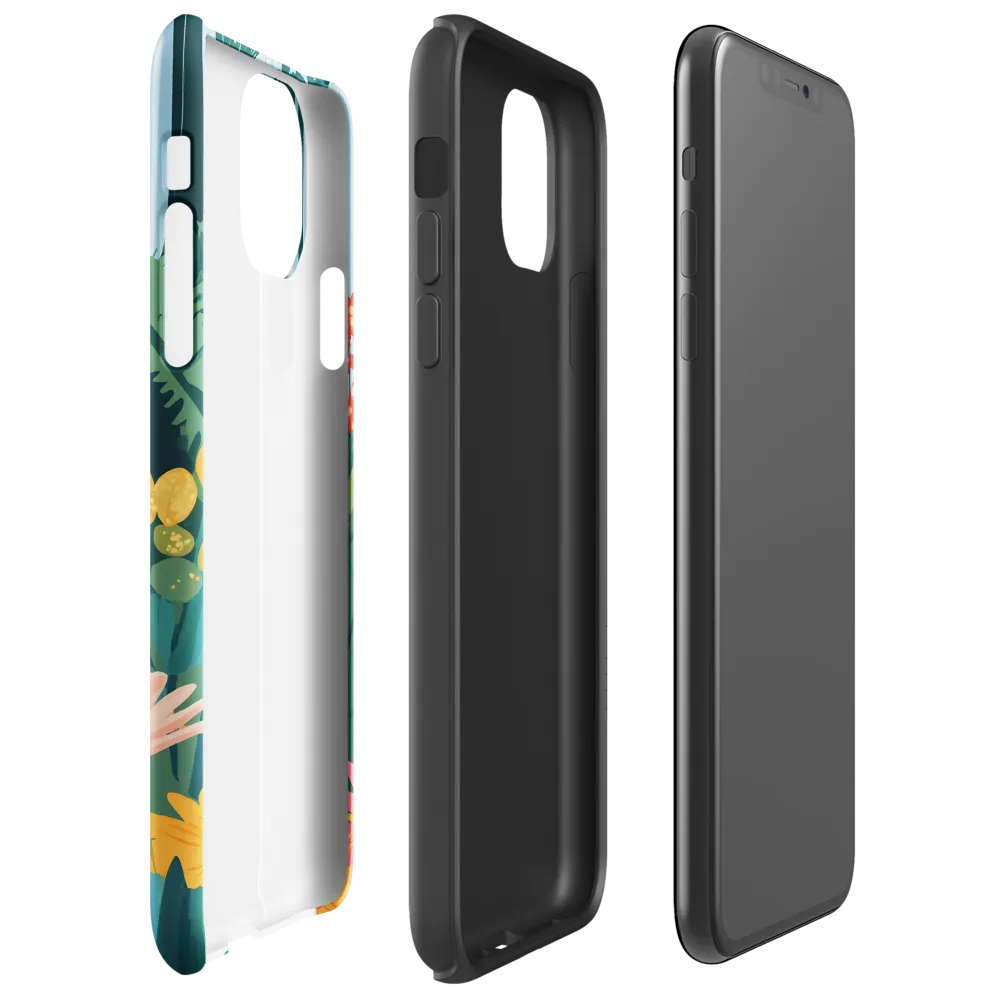 Serenity in Bloom | Phone Case |  11 Pro Max | Tough Case | Glossy