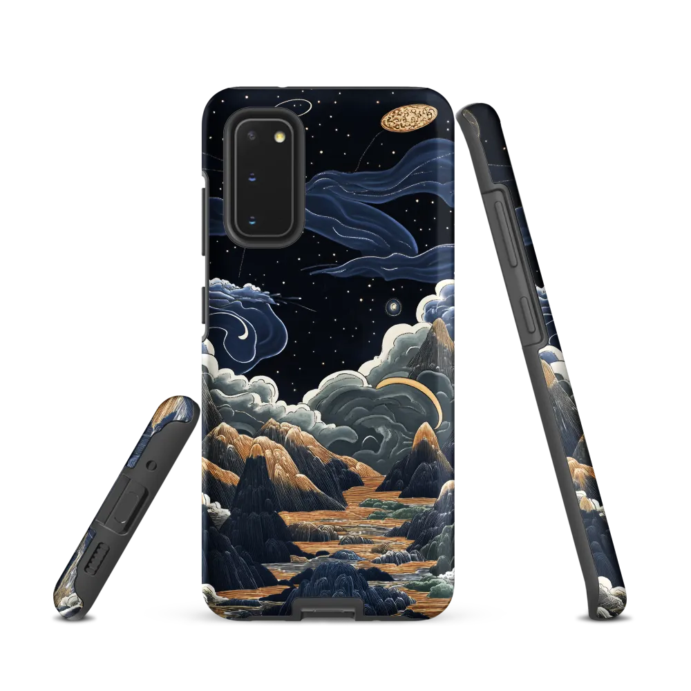 Celestial Harmony: Peaks and Planets