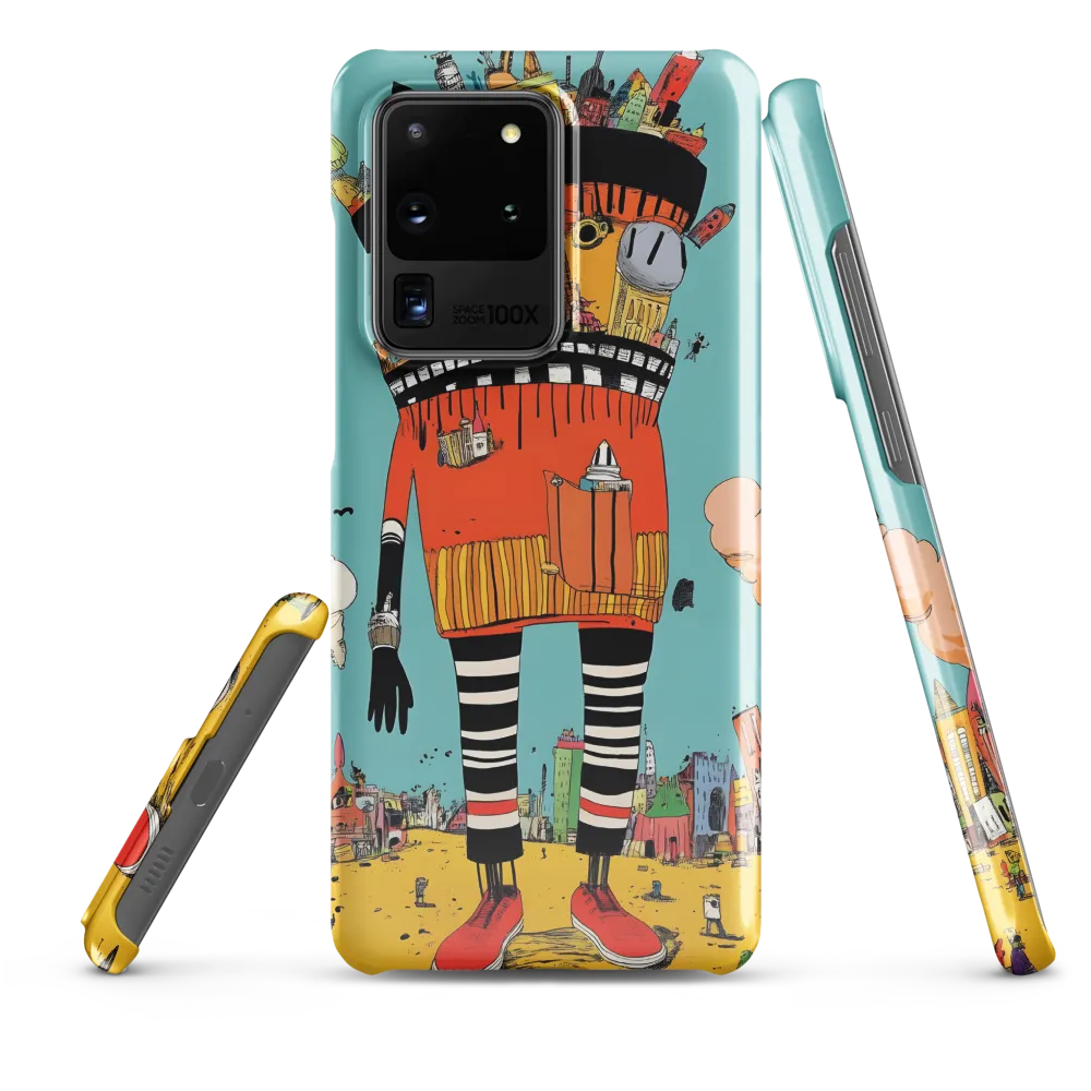 Urban Fantasia: A Whimsical Encounter | Phone Case |  S20 Ultra | Snap Case | Glossy