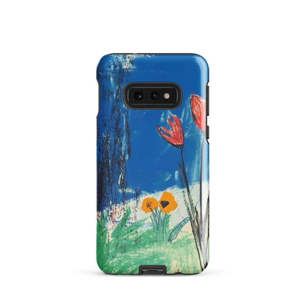 Joyful Blossoms in Blue