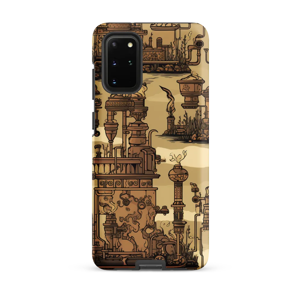 Whimsical Industrial Landscape