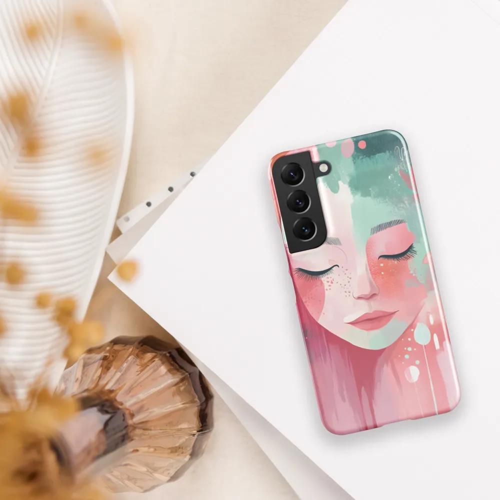 Whispers of Serenity | Phone Case |  S22 | Snap Case | Glossy