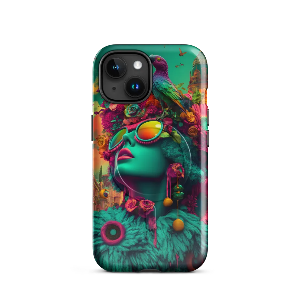 Whimsical Flora | Phone Case |  15 | MagSafe® Tough Case | Glossy