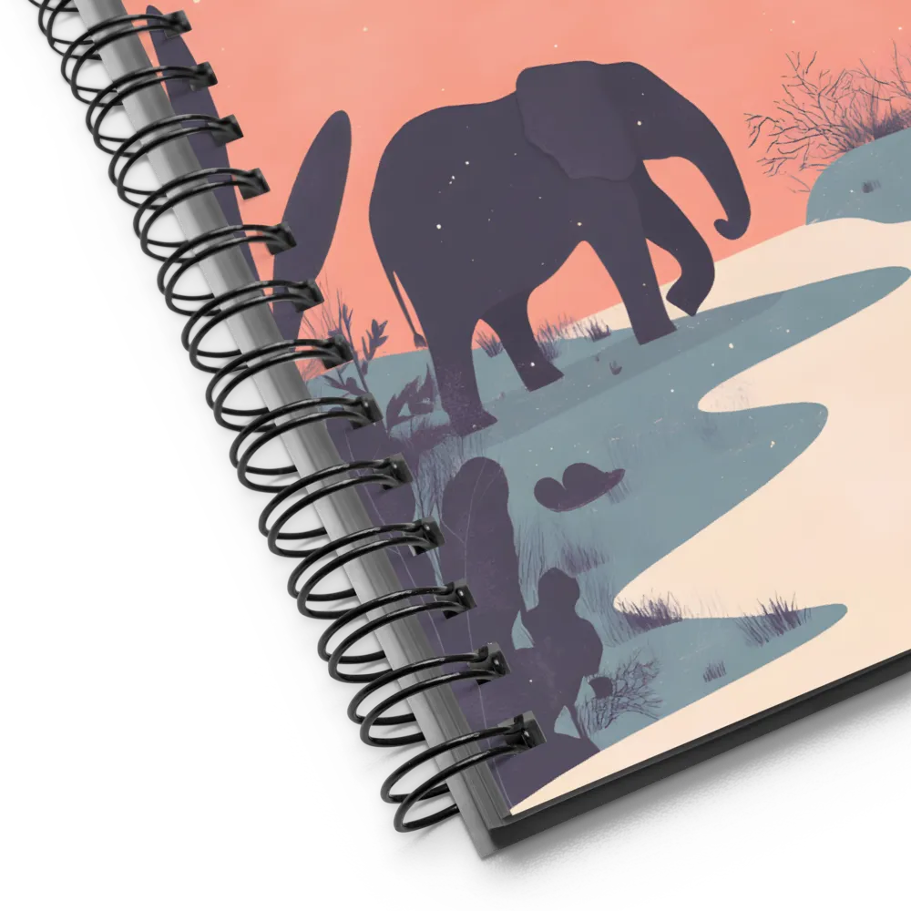 Serenity in the Savanna | Spiral Notebook