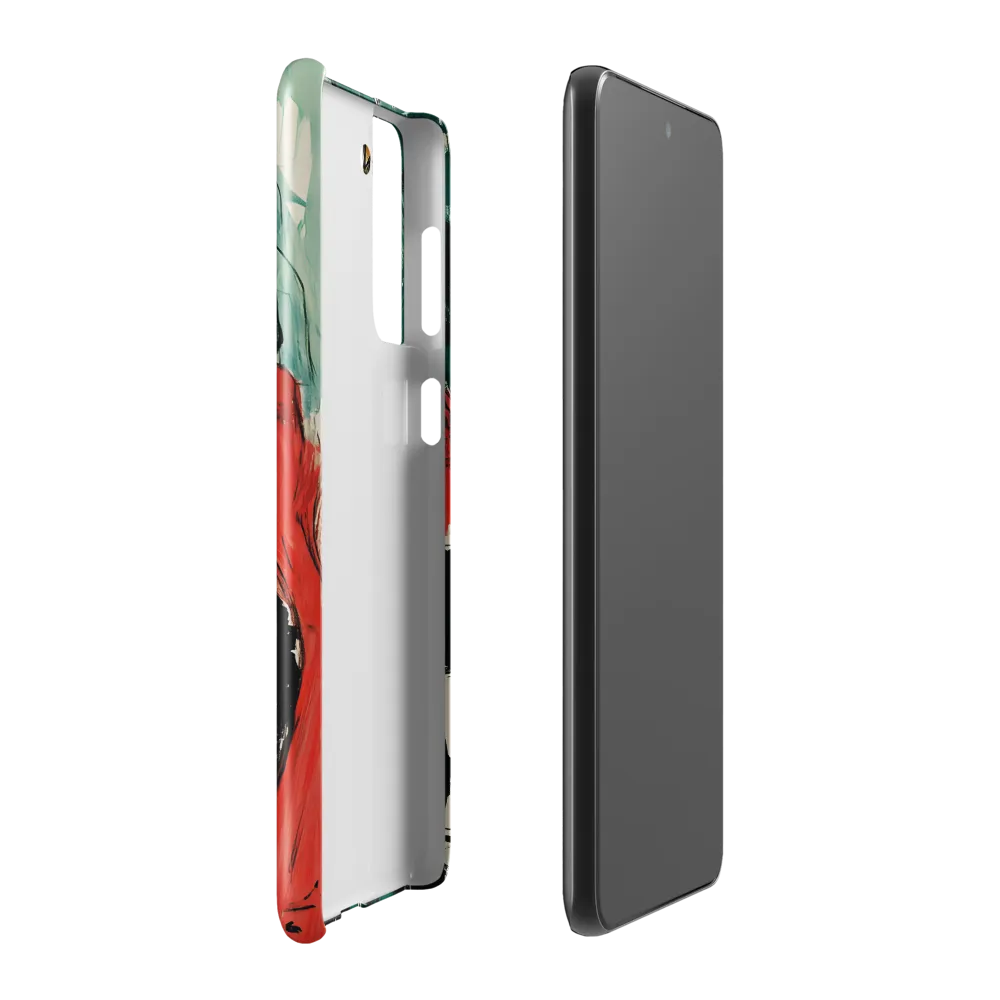 The Stoic Sovereign | Phone Case |  S21 Plus | Snap Case | Glossy