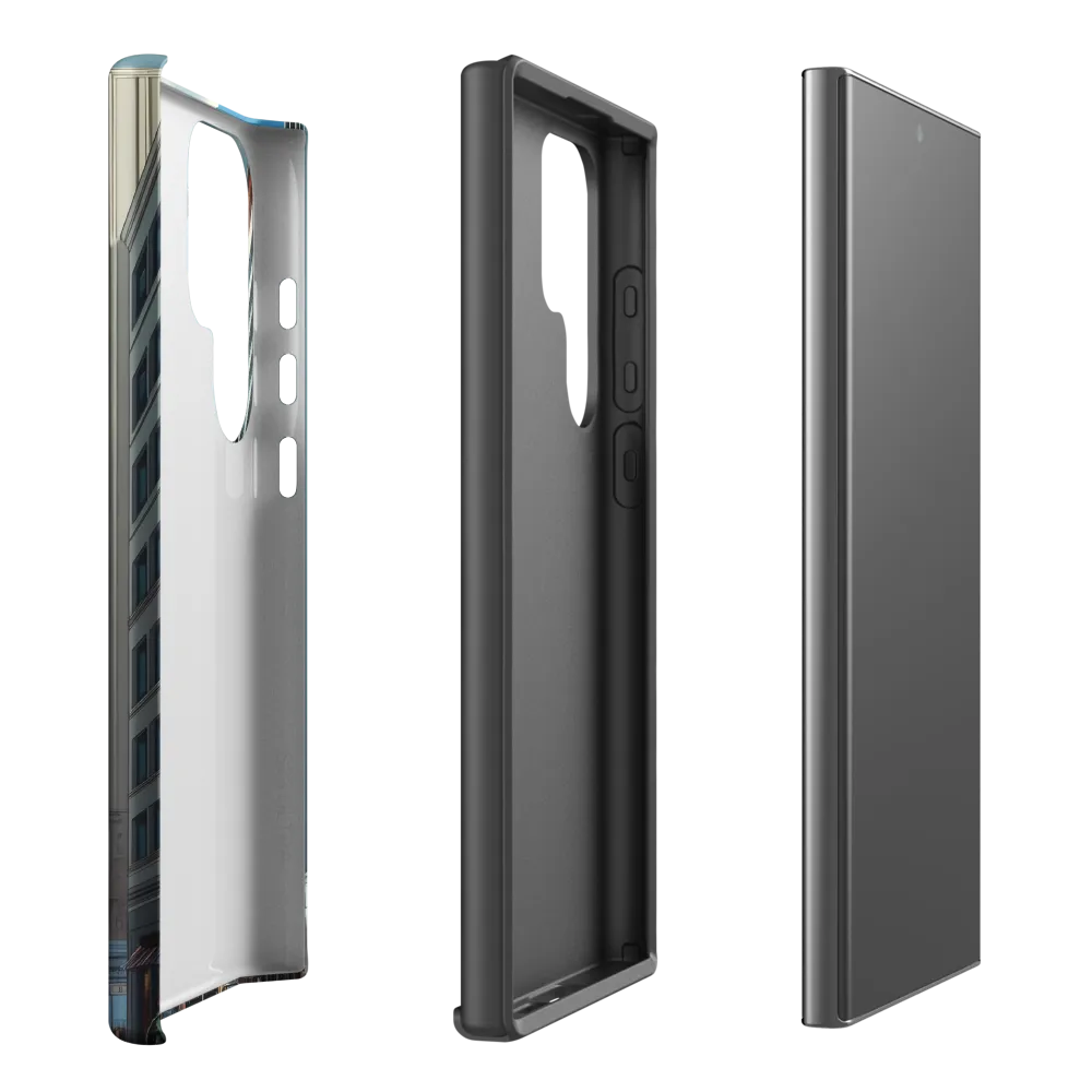 Futuristic Stroll through the Urban Skyline