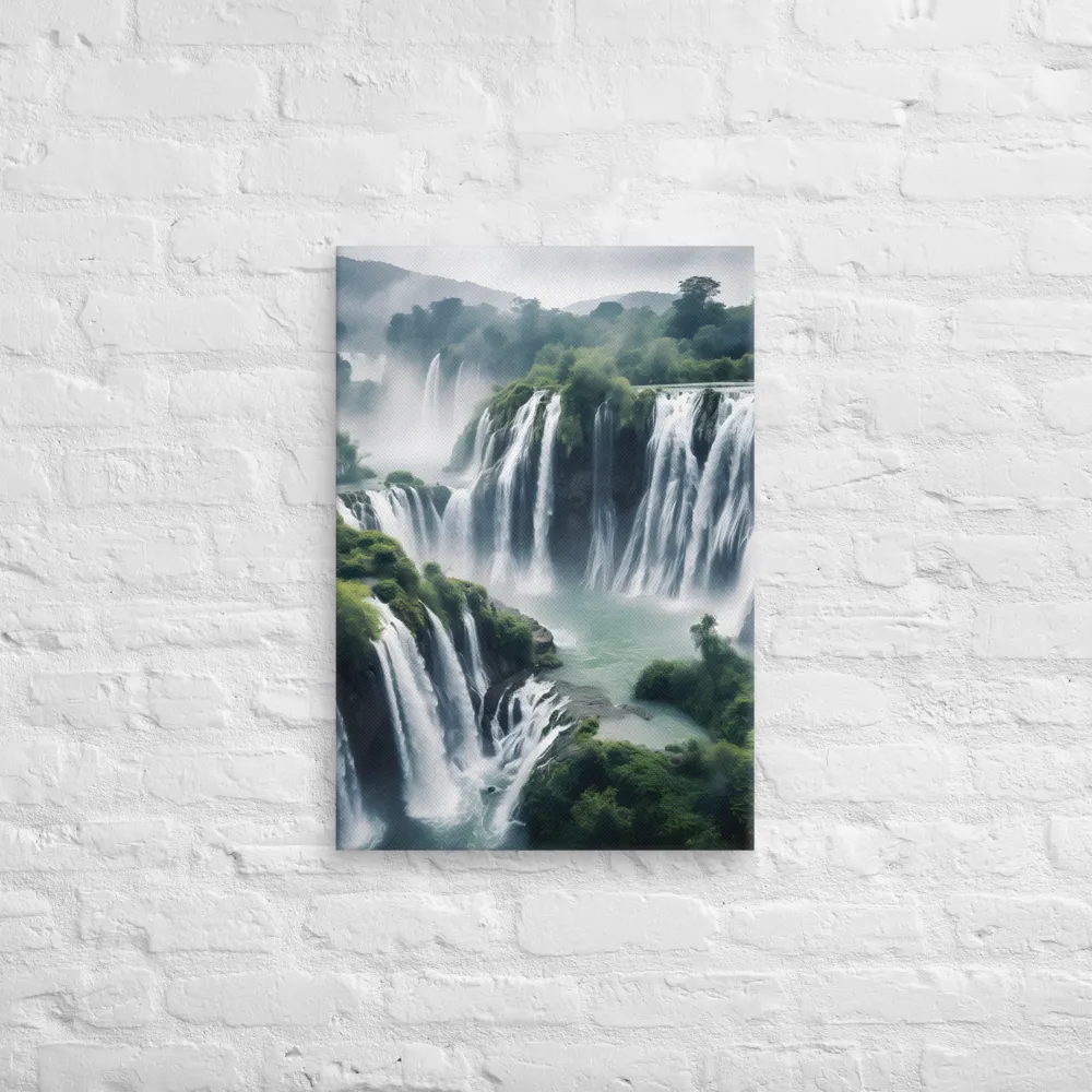 Whispers of the Cascades | Canvas | 18″×26″
