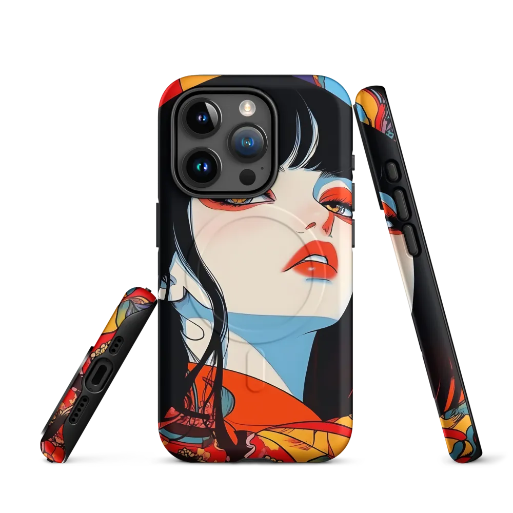 Vibrant Elegance | Phone Case |  15 Pro | MagSafe® Tough Case | Matte