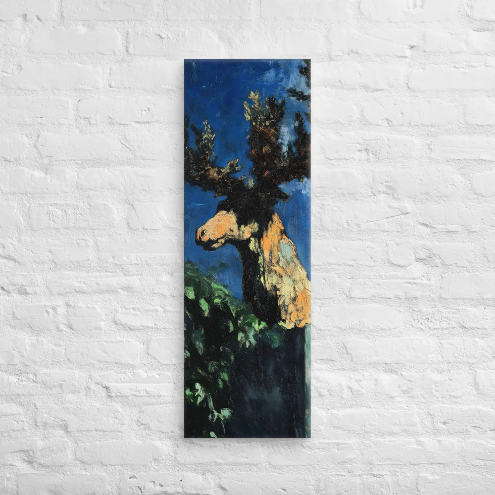 The Majestic Deer in Nature | Canvas | 12″×36″