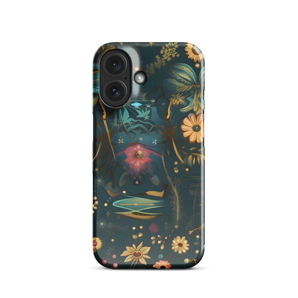 Whimsy in Flora: An Art Nouveau Journey | Phone Case