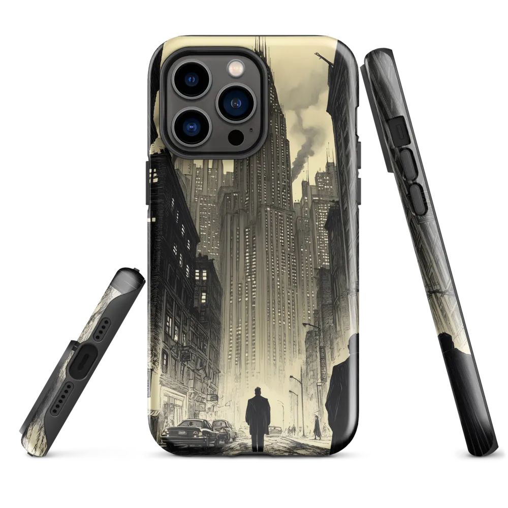 Echoes of the City | Phone Case |  14 Pro Max | Tough Case | Glossy