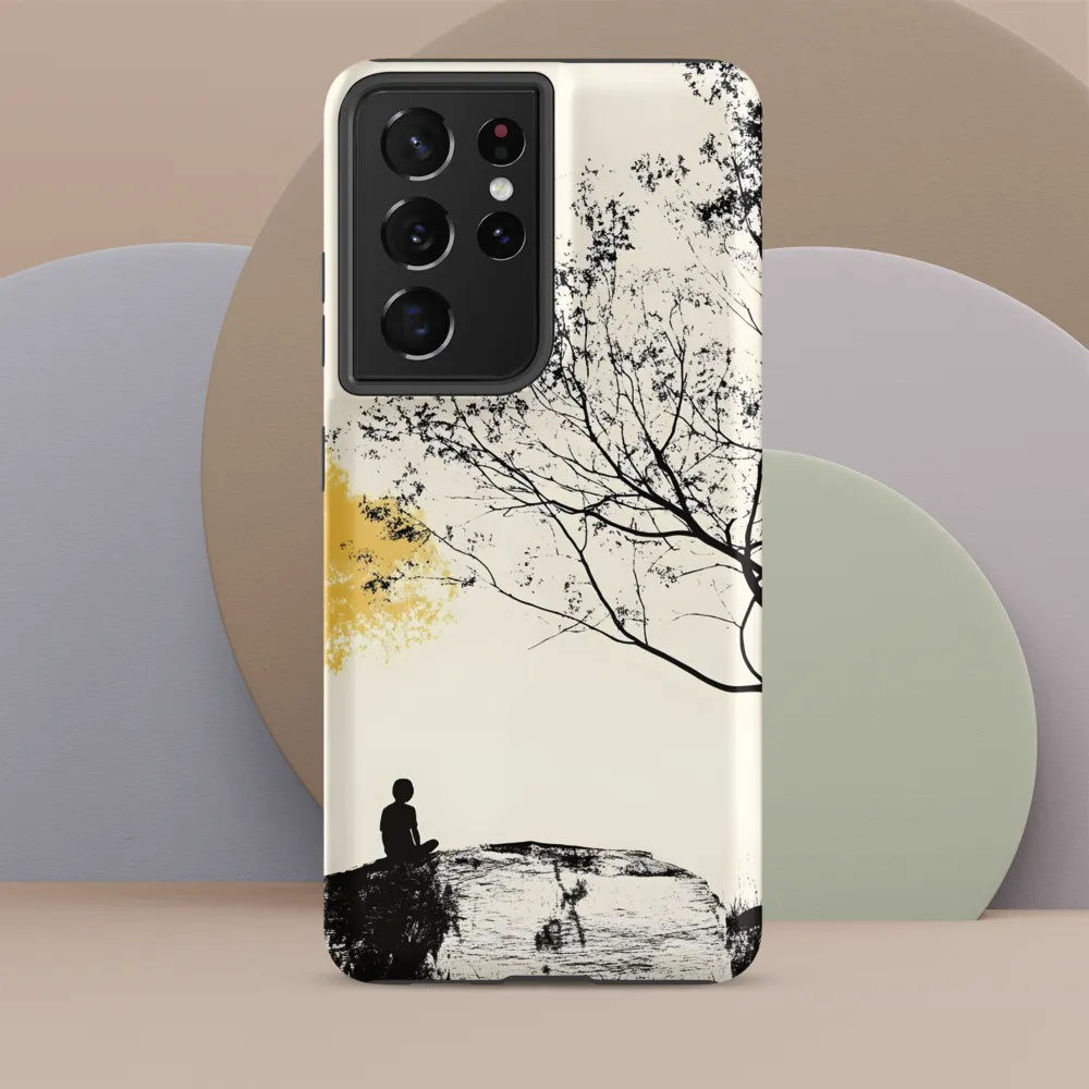 Whispers of Solitude | Phone Case |  S21 Ultra | Tough Case | Matte