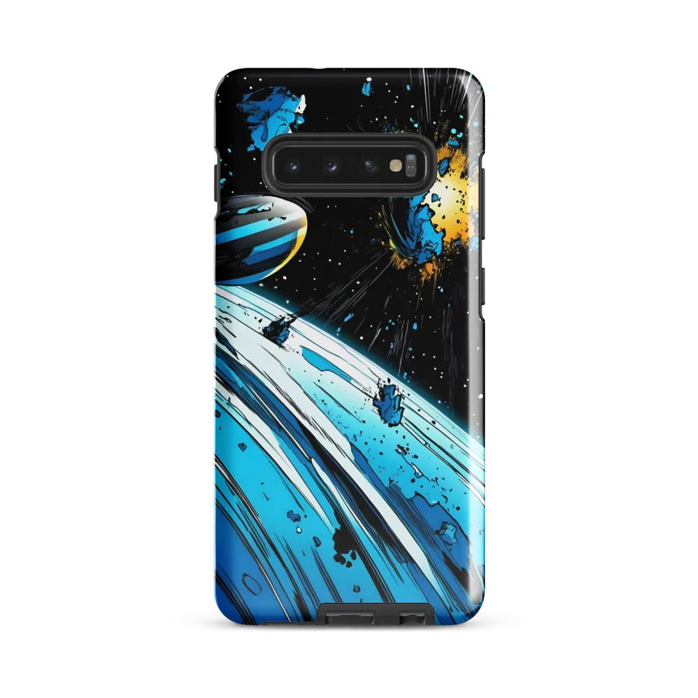 Cosmic Collision | Phone Case |  S10 Plus | Tough Case | Glossy