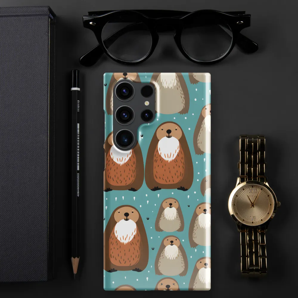 Whimsical Otter Pattern