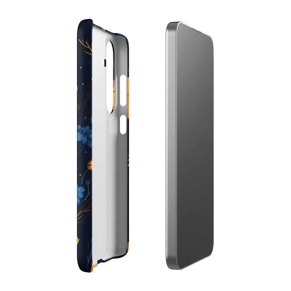 Nocturnal Blossoms | Phone Case |  S24 Plus | Snap Case | Matte