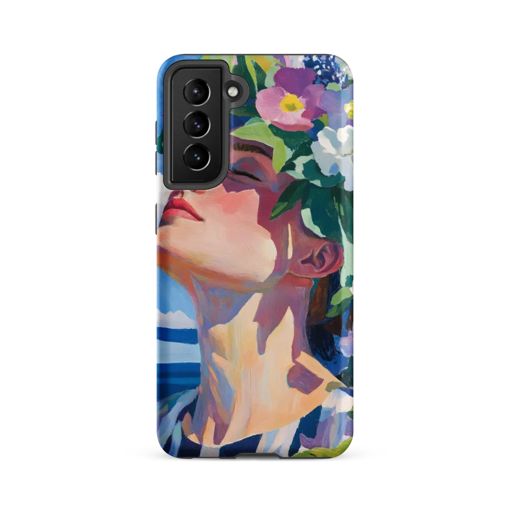 Blossom of Serenity | Phone Case |  S21 FE | Tough Case | Matte